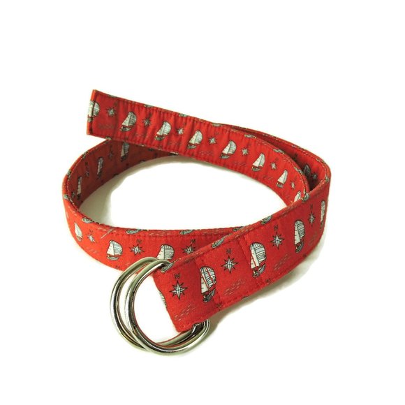 Vineyard Vines women's belt sz S nautical D-ring - Picture 1 of 6